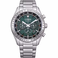 Montre - Acier Vert - Citizen - CA4600-89X