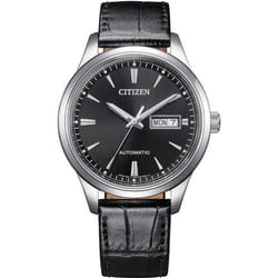 Montre - AcierCuir Noir - Citizen - NY4058-01E