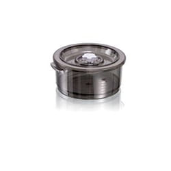 Magic Vac ACO1004 boîte hermétique alimentaire Rond Pan 1,5 L Gris, Transparent 1 pièce(s)