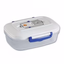 Magic Vac ACO1093, Boîte, Rectangulaire, 1 L, Transparent, Blanc, Plastique, 80 °C