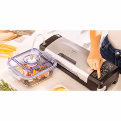 Magic Vac Perfetta appareil à emballage sous vide Noir, Gris - Vue supplémentaire 5