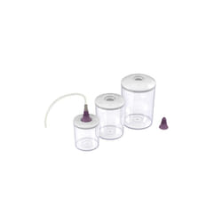 Magic Vac ACO1182 boîte hermétique alimentaire Rond Régler 5,25 L Transparent 3 pièce(s)