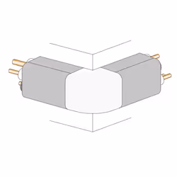 Vecamco 9801-113-08 accessoire de climatiseur Goulotte décorative pour climatiseur