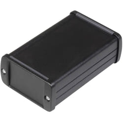 Boîtier universel Teko tekam 12.9 aluminium noir 101.34 x 62.9 x 34.54 1 pc(s)