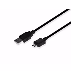 SBS 1m USB2.0/MicroUSB câble USB USB A Micro-USB A Noir