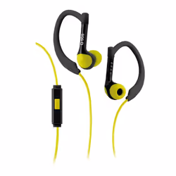 SBS TESPORTINEARK, Avec fil, 20 - 20000 Hz, Sports, Casque, Jaune