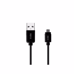 SBS 3m USB 2.0 câble USB USB A Micro-USB B Noir