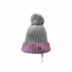 SBS TTWINTERCAPSP, Avec fil, 3,5 mm (1/8"), Moyen, Gris, Violet, Acrylique, Tissu, Lin, Polyester, 20 - 20000 Hz