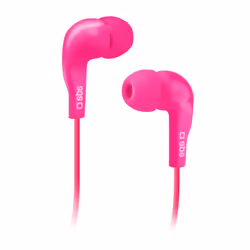 SBS TEINEARPL, Avec fil, 100 - 16000 Hz, Appels/Musique, Casque, Fuchsia