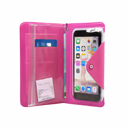 SBS TEWATERBOOK55P, Étui avec portefeuille, Toutes marques, 12,7 cm (5"), Rose