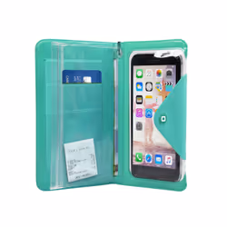 SBS TEWATERBOOK55B, Étui avec portefeuille, Toutes marques, 12,7 cm (5"), Bleu
