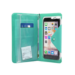 SBS TEWATERBOOK55B 5" Étui avec portefeuille Bleu