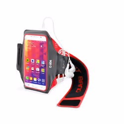 SBS TESPORTFITBANDR 12,7 cm (5") Boîte à brassard Gris, Rouge