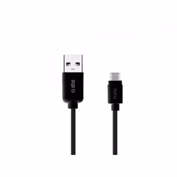 SBS TECABLEMICROC30K câble USB 1,5 m USB 3.2 Gen 1 (3.1 Gen 1) USB A USB C Noir