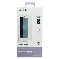 SBS TESCREENGLASSHUP9 écran et protection arrière de téléphones portables Protection d'écran transparent Huawei 1 pièce(s)