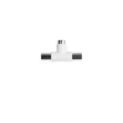 Ekon ECANSPLIT2M1F séparateur ou commutateur de câbles Diviseur de câbles Blanc