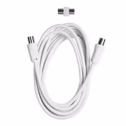 Ekon ECAN30MFW, 3 m, 9,5 mm, 9,5 mm, Blanc