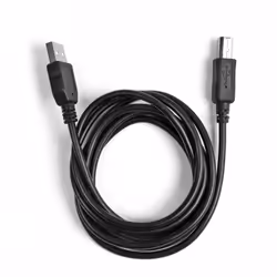 Ekon ECITUSB18ABMMK, 1,8 m, USB A, USB B, USB 2.0, Noir