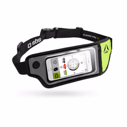 SBS TESPORTBELTPROK, Étui avec dragonne, Toutes marques, 14 cm (5.5"), Noir, Jaune