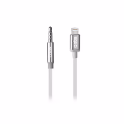 SBS TEADAPTIPJACK35W, 3,5mm, Mâle, Lightning, Mâle, 1 m, Blanc