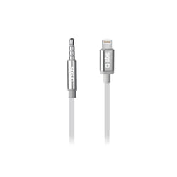SBS TEADAPTIPJACK35W câble audio 1 m 3,5mm Lightning Blanc