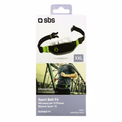 SBS TESPORTBELTFITK 6" Étui -sac-banane Noir, Jaune
