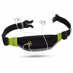 SBS TESPORTBELTFITK 6" Étui -sac-banane Noir, Jaune