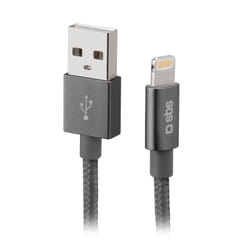 SBS TECABLEUSBIP5BDS câble Lightning 1 m Argent