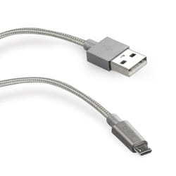 SBS TECABLEMICROBS câble USB 1 m USB 2.0 USB A Micro-USB A Argent