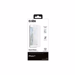 SBS TESCREENGLASSIP7 écran et protection arrière de téléphones portables Protection d'écran transparent Apple 1 pièce(s)