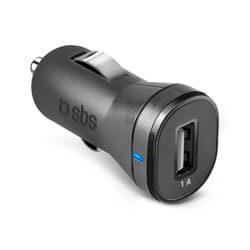 SBS TECRUSB1ASTD chargeur d'appareils mobiles Smartphone Noir Allume-cigare Auto