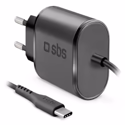SBS TETRTC3AUL, Intérieure, Secteur, 5 V, Noir
