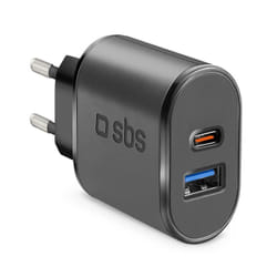 SBS TETRUSBTC3AUL chargeur d'appareils mobiles Universel Noir Secteur Intérieure
