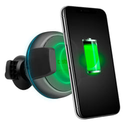SBS TESUPROUNDWIR10W chargeur d'appareils mobiles Téléphone portable Noir USB Recharge sans fil Charge rapide Auto