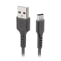 SBS TECABLETC220K câble USB 2 m USB 2.0 USB A USB C Noir