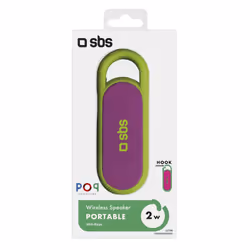 SBS TEPOPSPEAKBTG enceinte portable Enceinte portable mono Vert 2 W