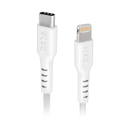 SBS TECABLELIGTC1W câble Lightning 1 m Blanc