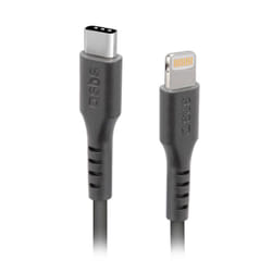 SBS TECABLELIGTC1K câble Lightning 1 m Noir