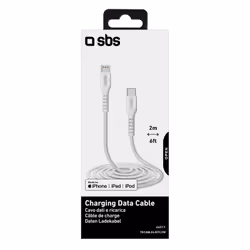 SBS TECABLELIGTC2W câble Lightning 2 m Blanc - Vue supplémentaire 4