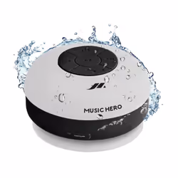 SBS MHSPEAKERBTW, 3 W, 100 - 20000 Hz, Sans fil, 10 m, Blanc, IPX4