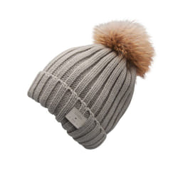 SBS TEWOOLFURG Bonnet avec écouteurs intégrés Sans fil Gris