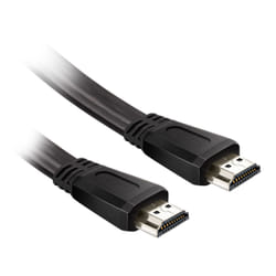 Ekon ECVHDMI10FLAT câble HDMI 1 m HDMI Type A (Standard) Noir