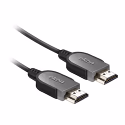 Ekon ECITHDMI18MMK, 1,8 m, HDMI Type A (Standard), HDMI Type A (Standard), Compatibilité 3D, Noir