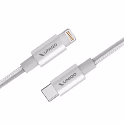 SBS UNIQO, Blanc, USB C, Lightning, 1 m, Mâle, Mâle