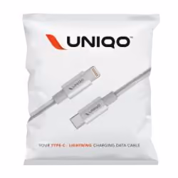 SBS UNIQO câble de téléphone portable Blanc 1 m USB C Lightning