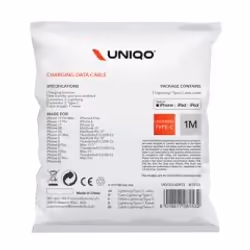 SBS UNIQO câble de téléphone portable Blanc 1 m USB C Lightning