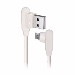 SBS TEOCNMICROW, 1 m, USB A, Micro-USB A, USB 2.0, Blanc