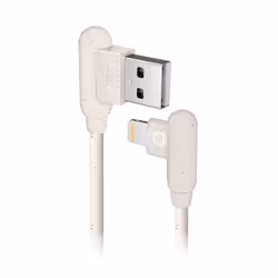 SBS TEOCNLIGHW, 1 m, Lightning, USB A, Mâle, Mâle, Blanc