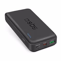 SBS TTBB20000PD45WK, 20000 mAh, Adaptive Fast Charging, 45 W, Noir