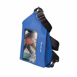 SBS TEWAXPOUCHB, Accessoire de plage, Activité nautique, Clé, Lecteur MP3/MP4, Smartphone, Bleu, PVC, 6 pièce(s), 41 cm